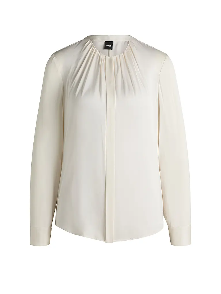 BOSS | Blusenshirt | Blanc