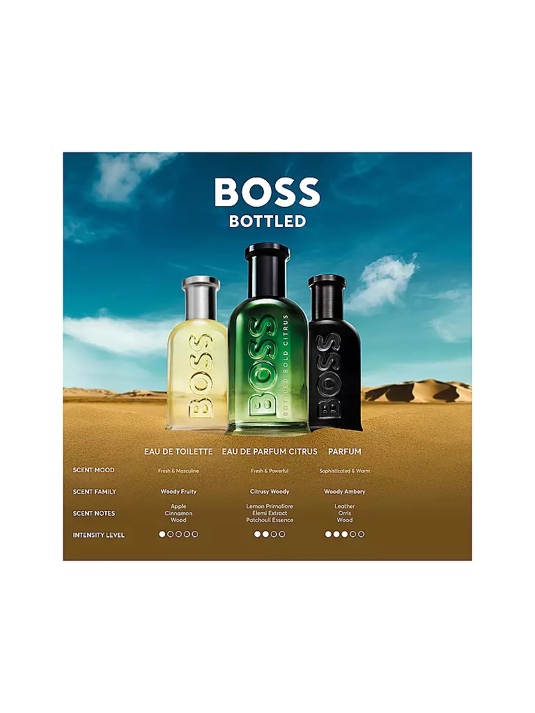 BOSS | Bottled Bold Citrus Eau de Parfum pour Homme 100 ml | 