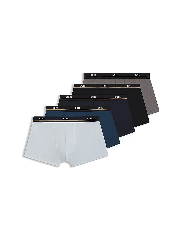 BOSS | Boxers lot de 5 open miscellaneous | blau