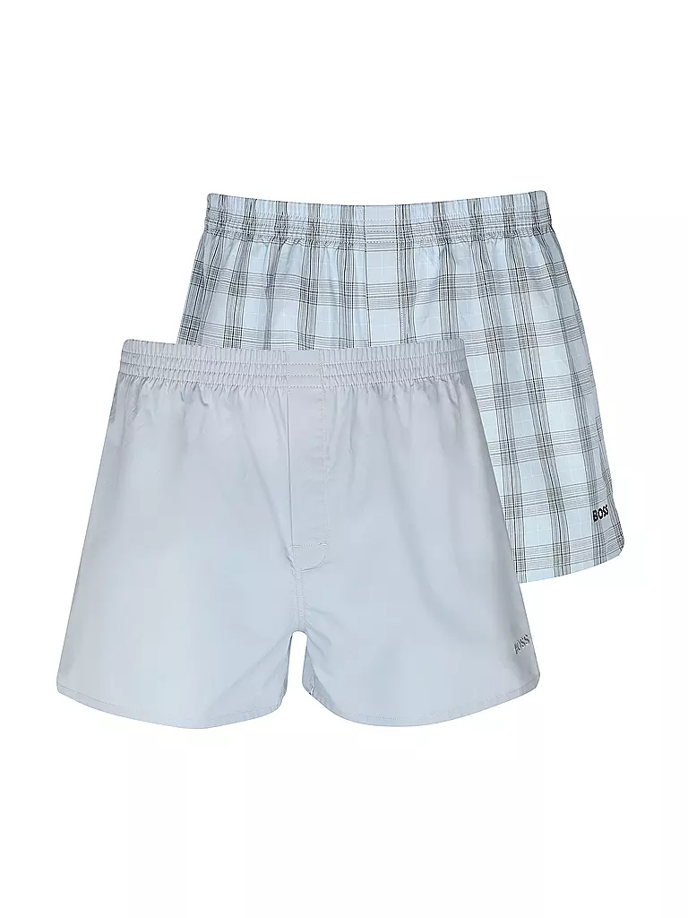 BOSS | Boxershorts 2-er Pkg light pastel blue | Bleu clair