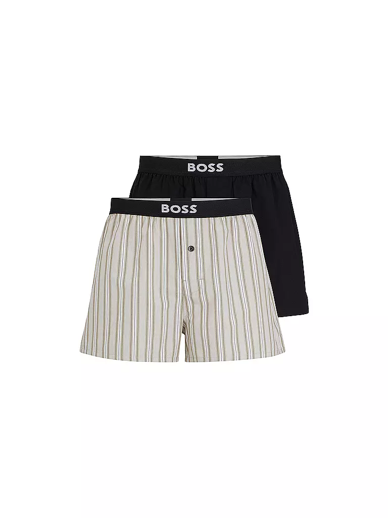 BOSS | Boxershorts lot de 2 beige foncé | Beige