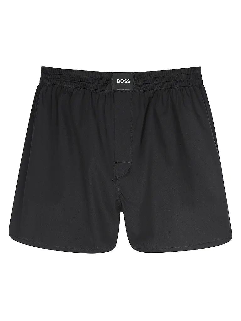 BOSS | Boxershorts lot de 2 open blue | weiss