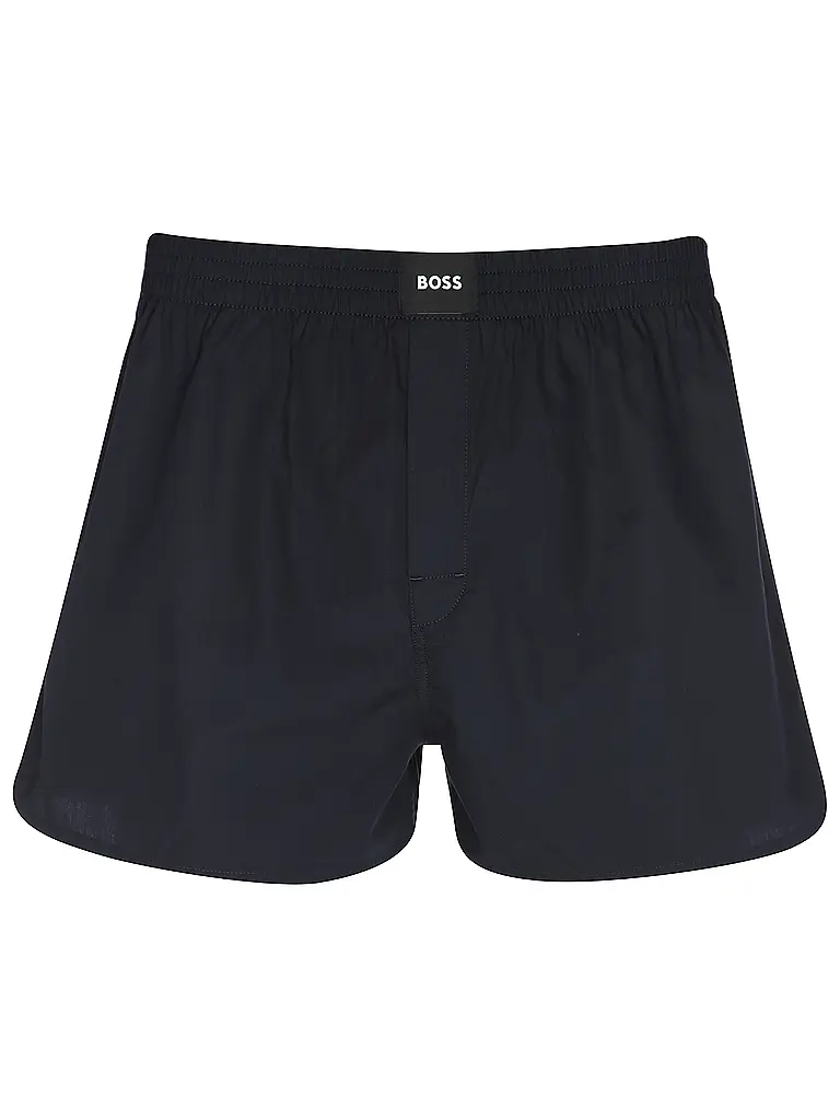 BOSS | Boxershorts lot de 2 open blue | Bleu foncé