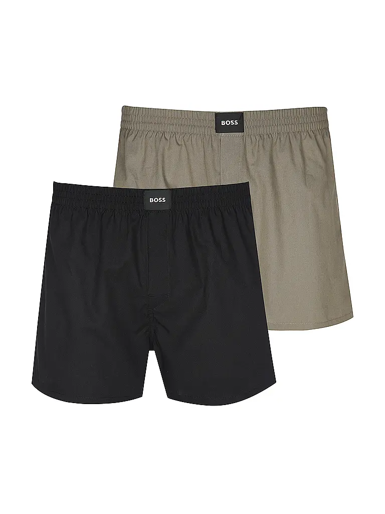 BOSS | Boxershorts lot de 2 open brown | Marron clair
