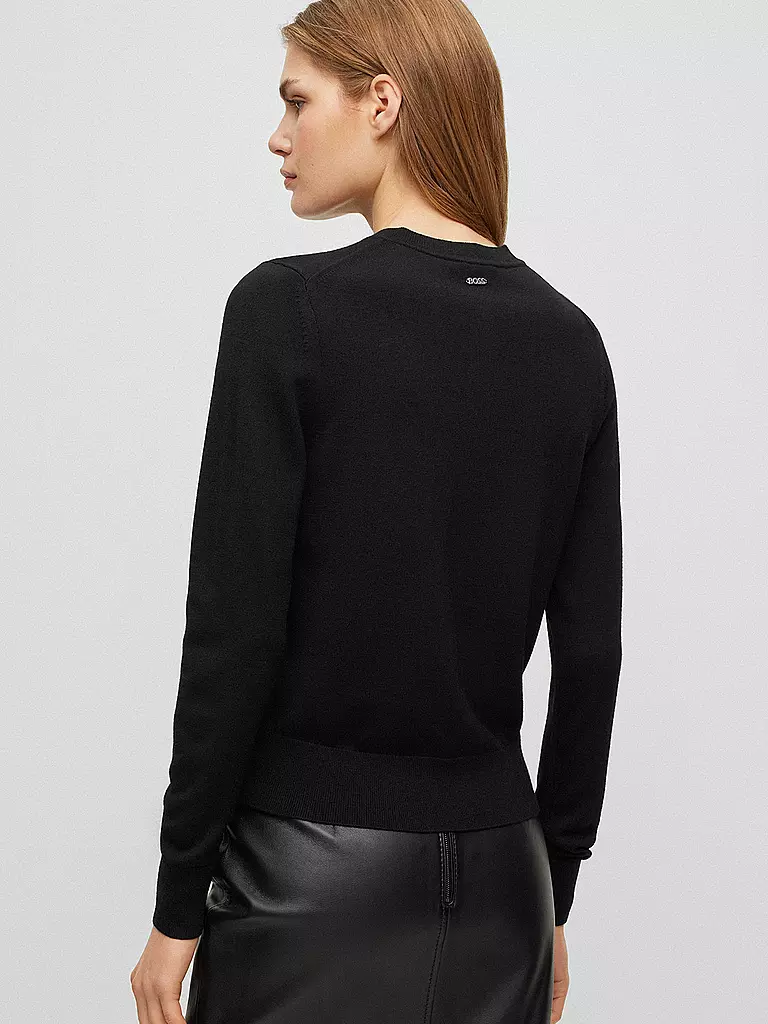 BOSS | Cardigan FADENASI | Noir
