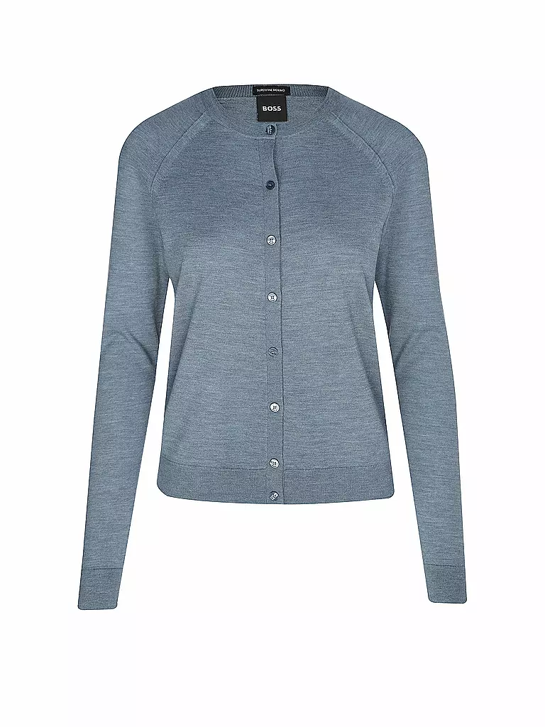 BOSS | Cardigan FONAMI | blau