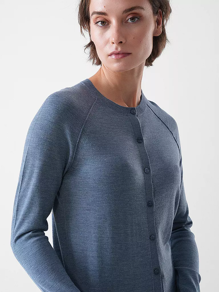 BOSS | Cardigan FONAMI | blau