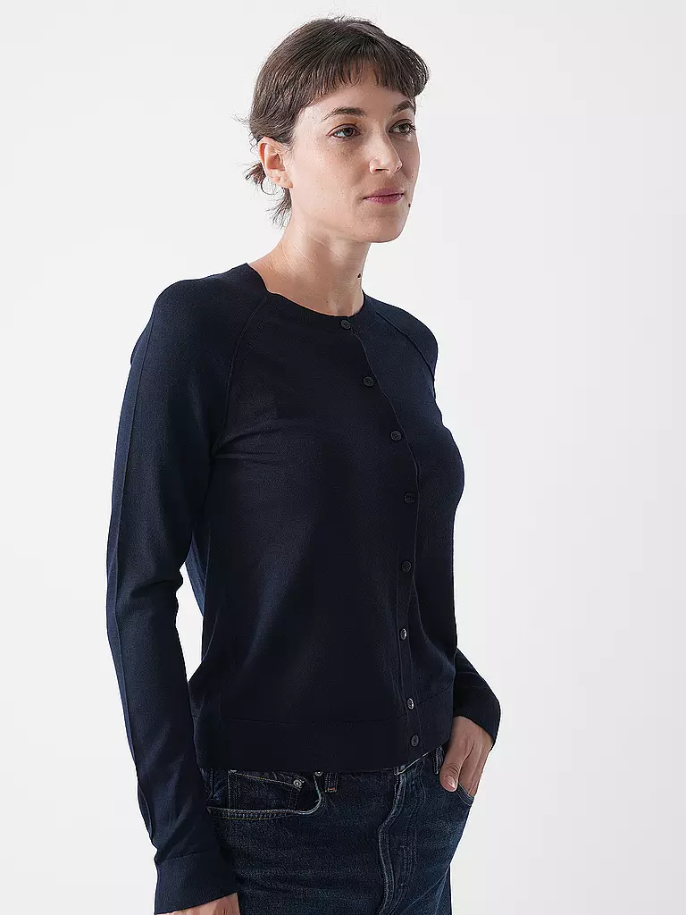 BOSS | Cardigan FONAMI | dunkelblau