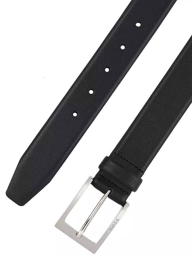 BOSS | Ceinture en cuir BARNABIE | Noir