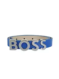 BOSS | Ceinture en cuir BOLD | Bleu