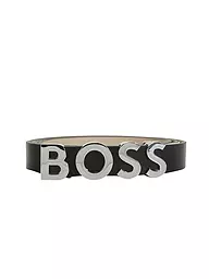 BOSS | Ceinture en cuir BOLD | Noir