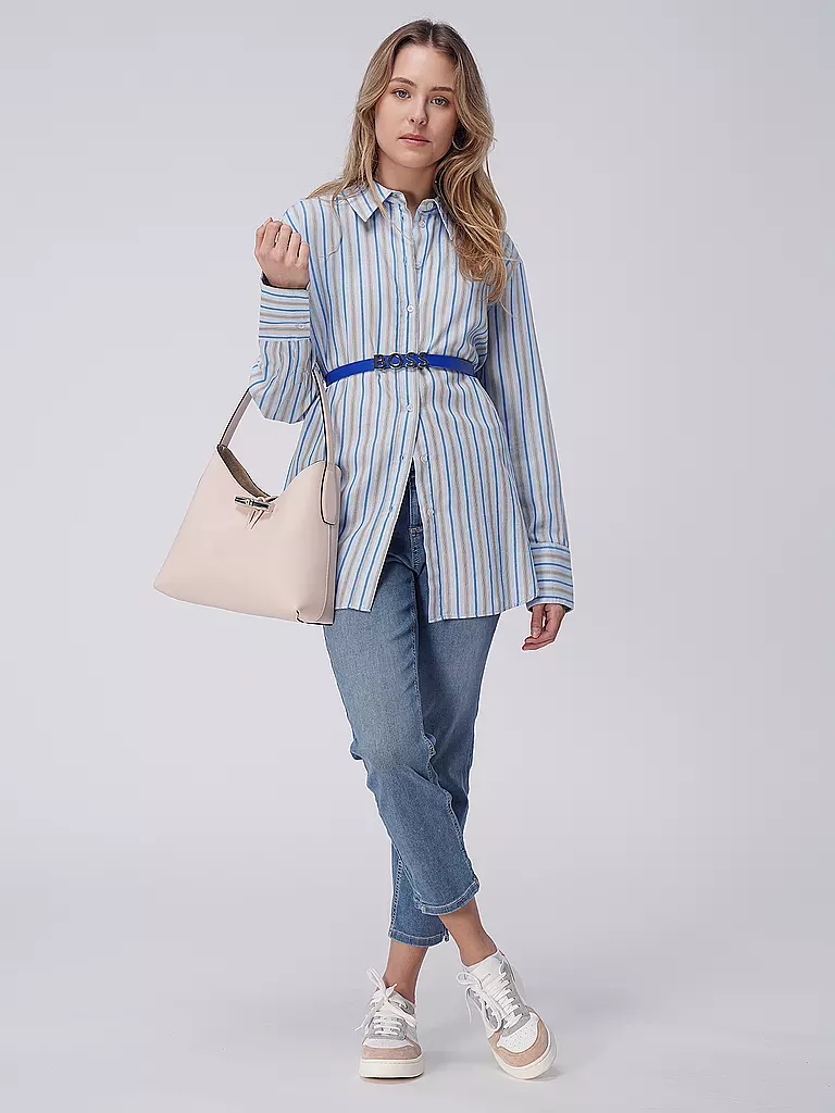 BOSS | Ceinture en cuir BOLD | blau