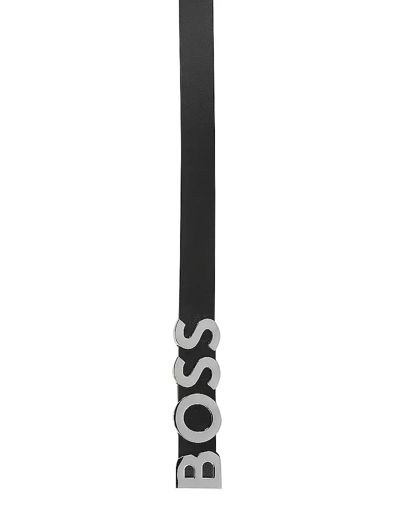 BOSS | Ceinture en cuir BOLD | schwarz