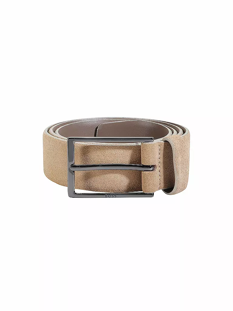 BOSS | Ceinture en cuir CALINDO | Beige