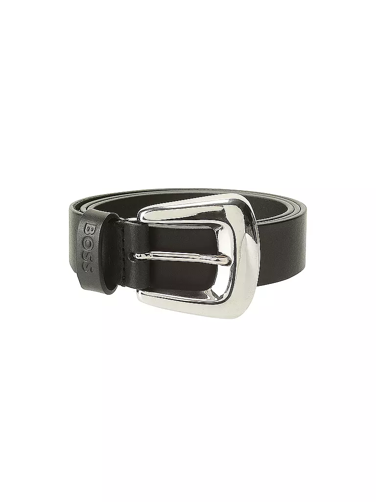 BOSS | Ceinture en cuir | schwarz