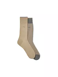 BOSS | Chaussettes, lot de 2, gris moyen | Gris
