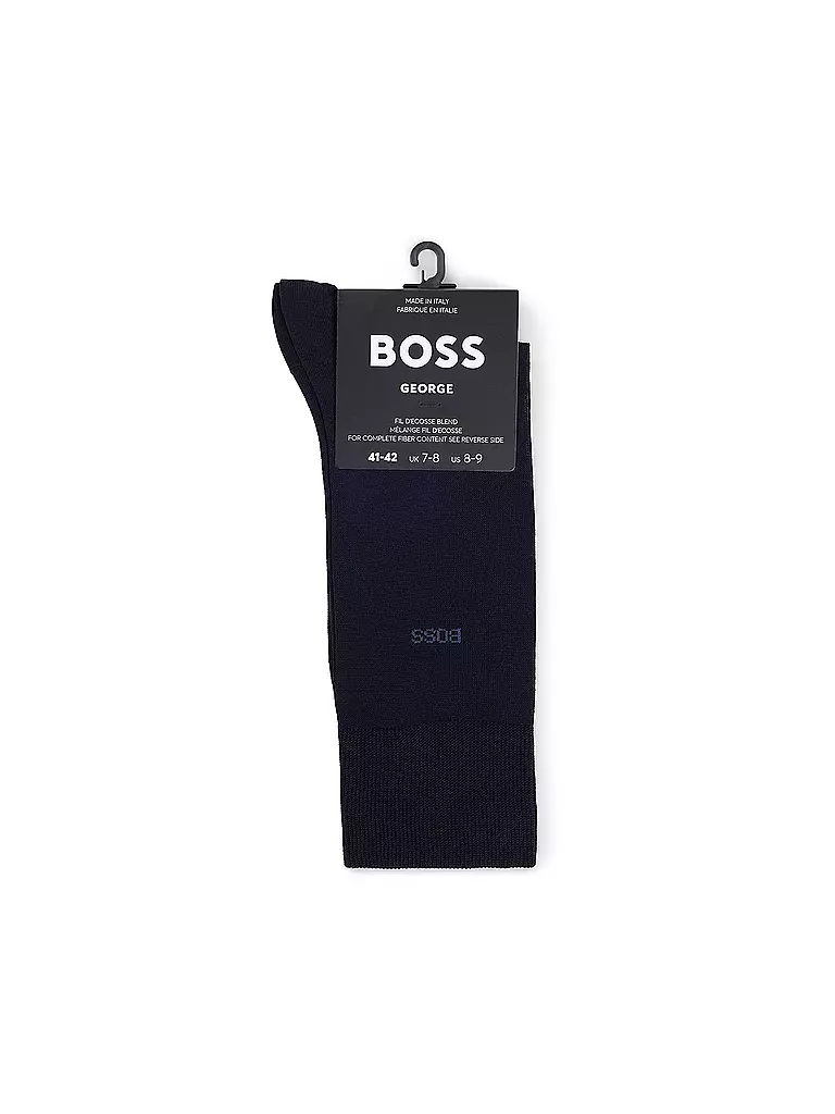 BOSS | Chaussettes "George" (bleu foncé) | blau
