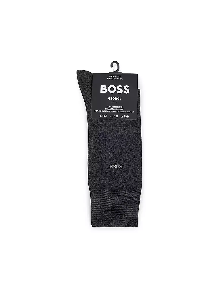 BOSS | Chaussettes "George" (charcoal) | 