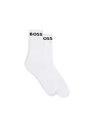 BOSS | Chaussettes lot de 2 blanc | Blanc