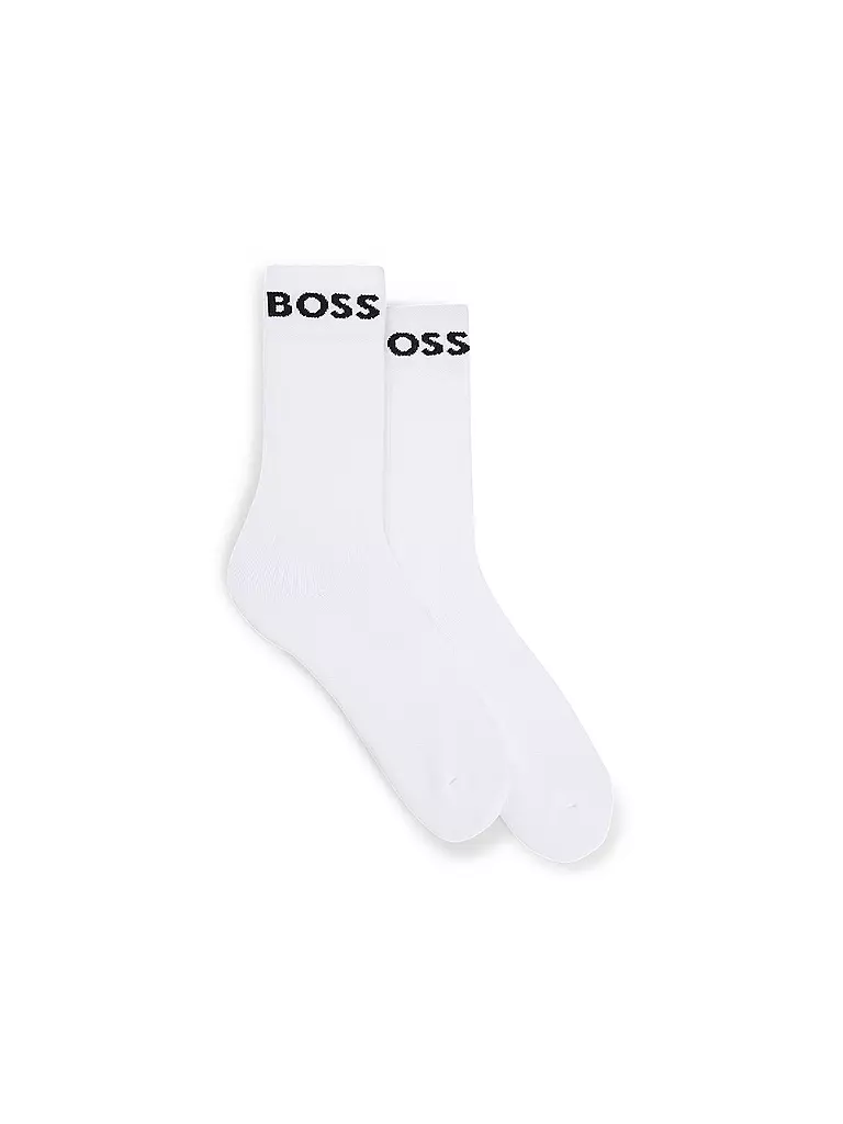 BOSS | Chaussettes lot de 2 blanc | Blanc