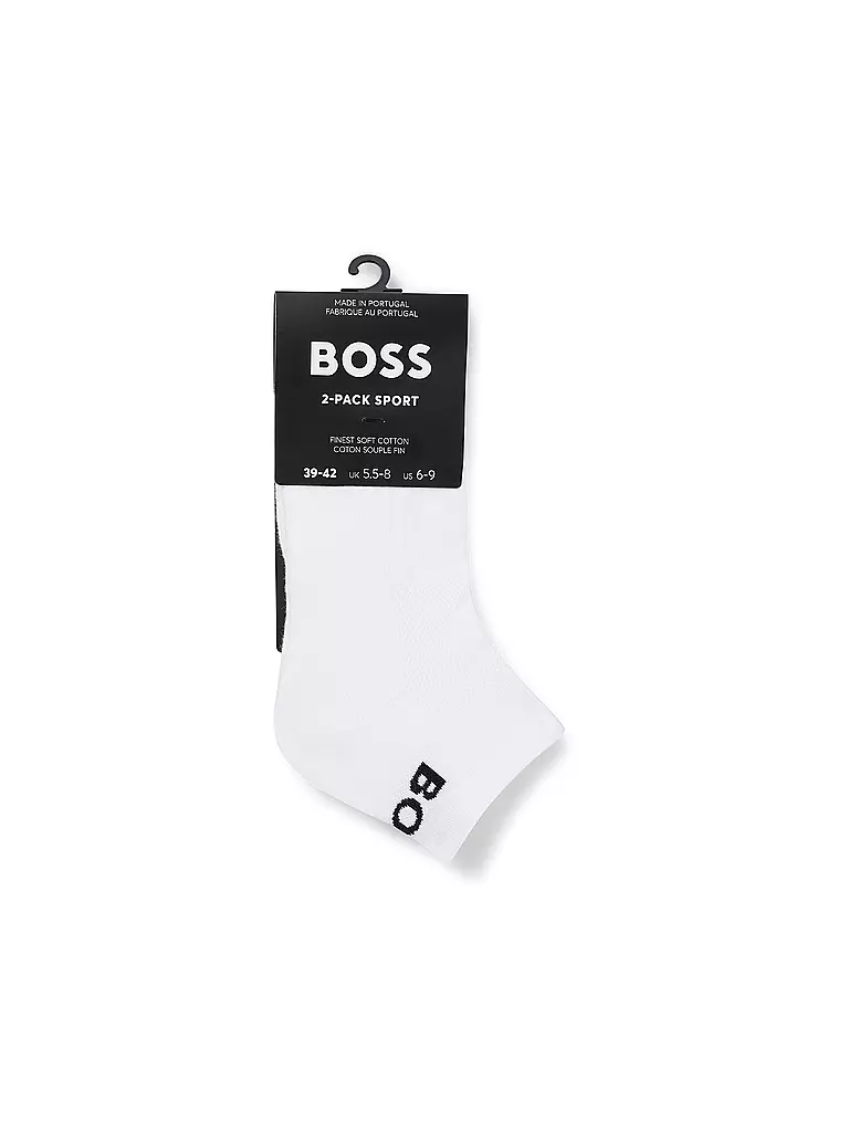 BOSS | Chaussettes lot de 2 blanc | 
