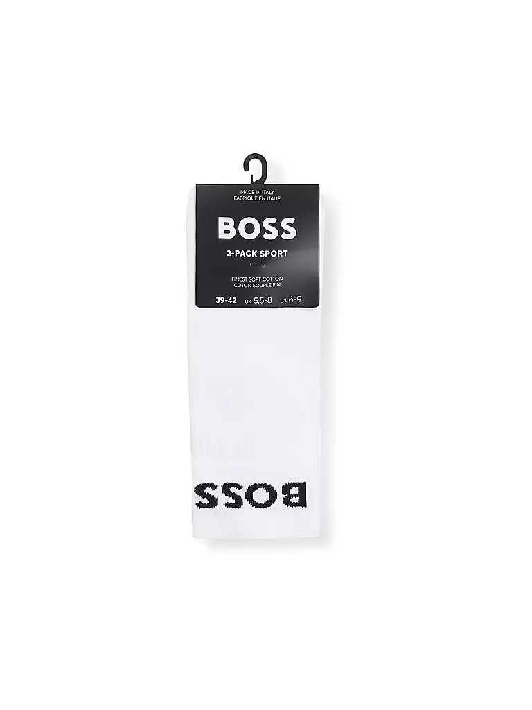 BOSS | Chaussettes lot de 2 blanc | Blanc