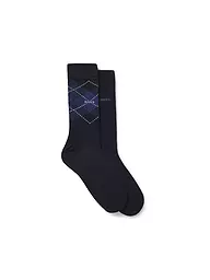 BOSS | Chaussettes lot de 2 gris moyen | Bleu foncé