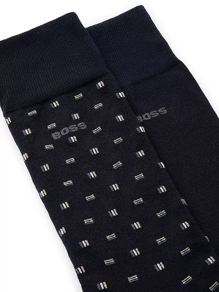 BOSS | Chaussettes lot de 2 bleu foncé | Bleu foncé