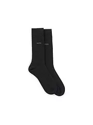 BOSS | Lot de 2 paires de chaussettes bleu foncé | Gris