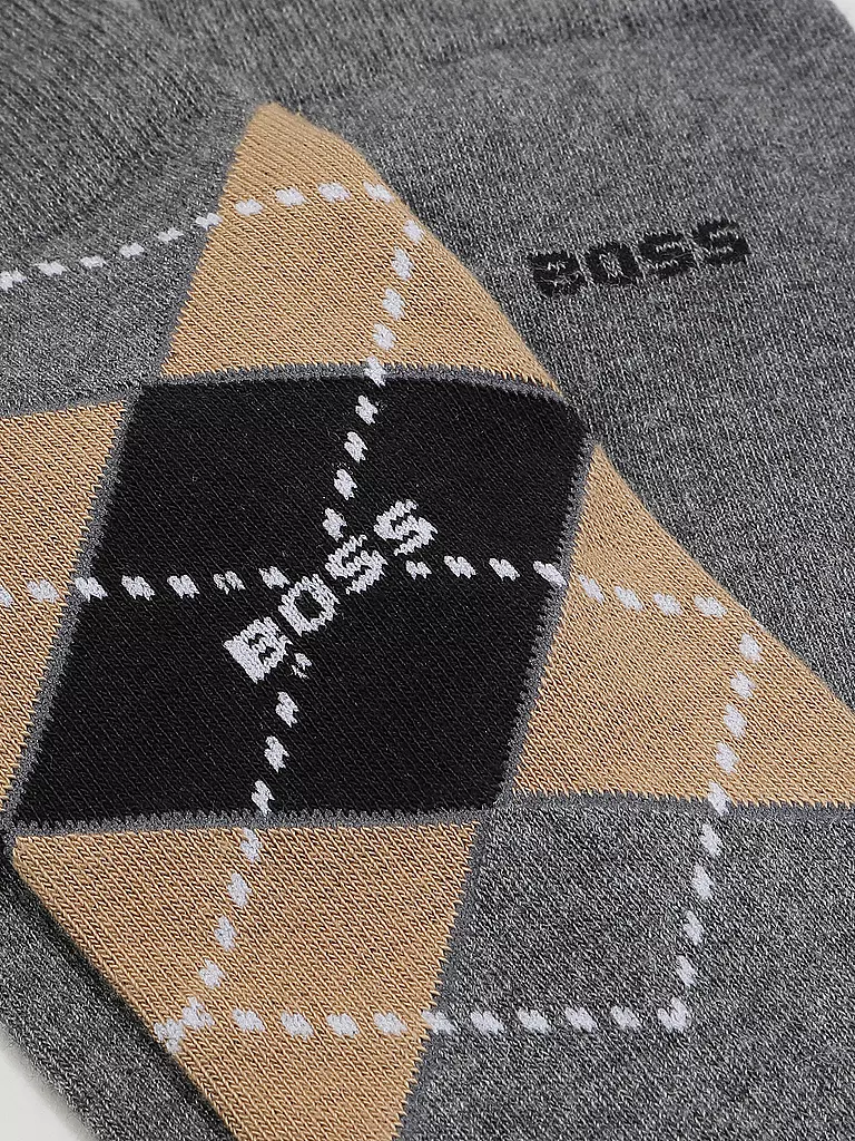 BOSS | Chaussettes lot de 2 gris moyen | grau