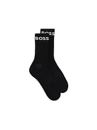 BOSS | Chaussettes lot de 2 blanc | Noir
