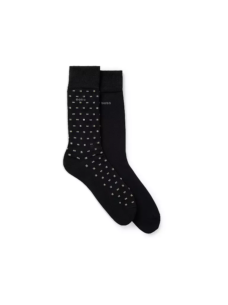 BOSS | Chaussettes lot de 2 noir | schwarz