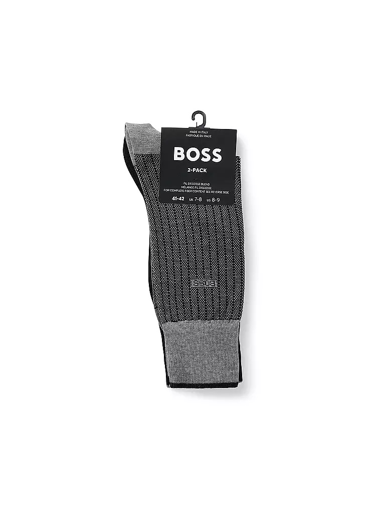 BOSS | Chaussettes lot de 2 noir | 