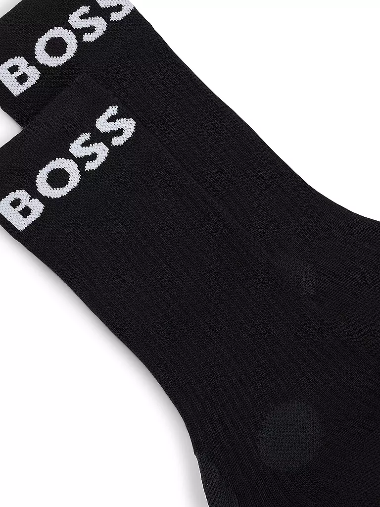 BOSS | Chaussettes lot de 2 noir |