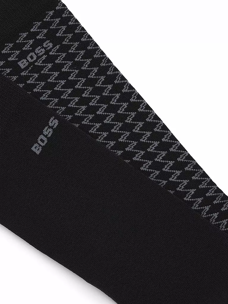 BOSS | Chaussettes lot de 2 noir | Noir