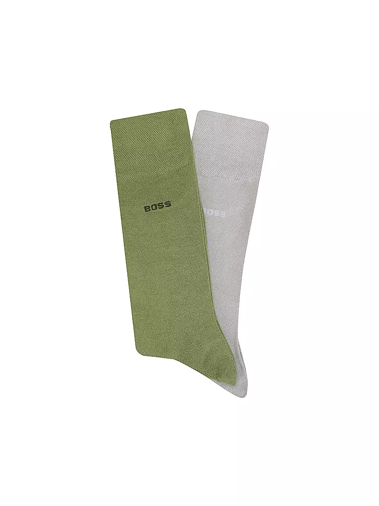 BOSS | Chaussettes lot de 2 | olive