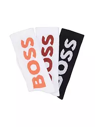 BOSS | Lot de 3 paires de chaussettes open miscellaneous | Blanc