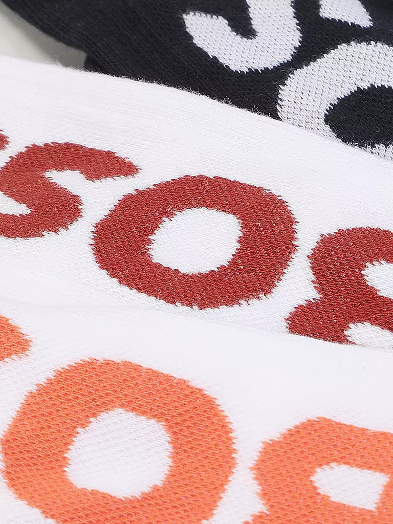 BOSS | Chaussettes lot de 3 open miscellaneous | Blanc