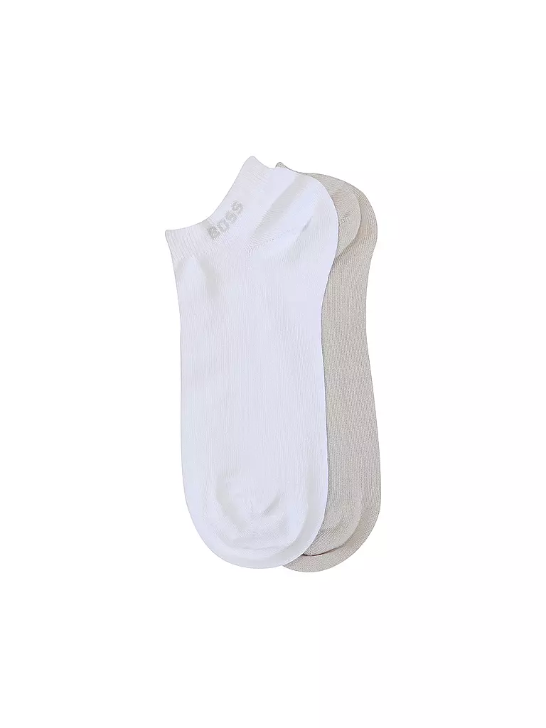 BOSS | Chaussettes sneaker lot de 2 beige clair | beige