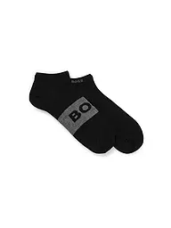 BOSS | Chaussettes sneaker lot de 2 bleu foncé | Noir