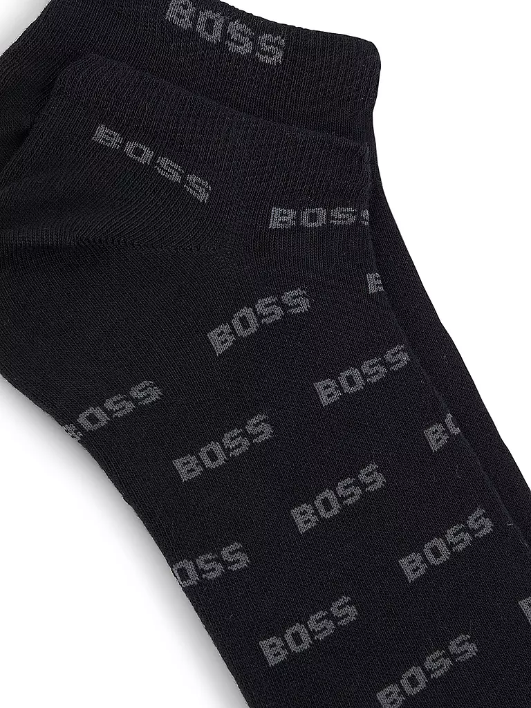 BOSS | Chaussettes sneaker lot de 2 noir | 