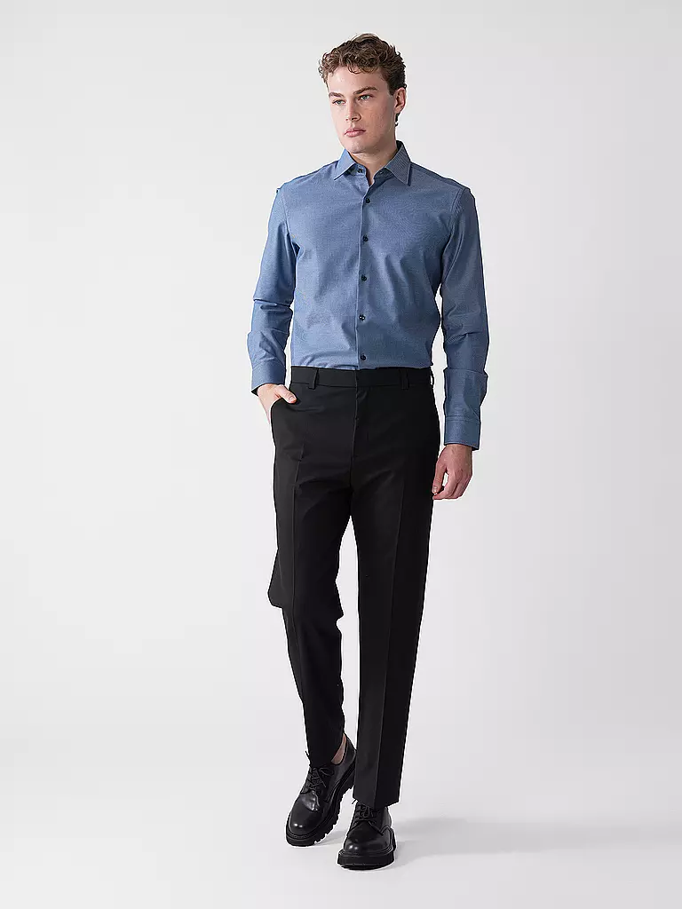 BOSS | Chemise business slim fit HANK | blau