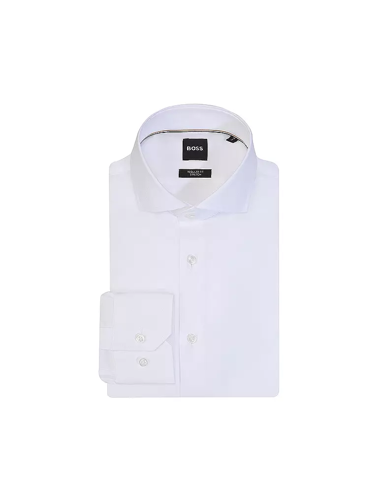 BOSS | Chemise coupe droite GORDON | Blanc
