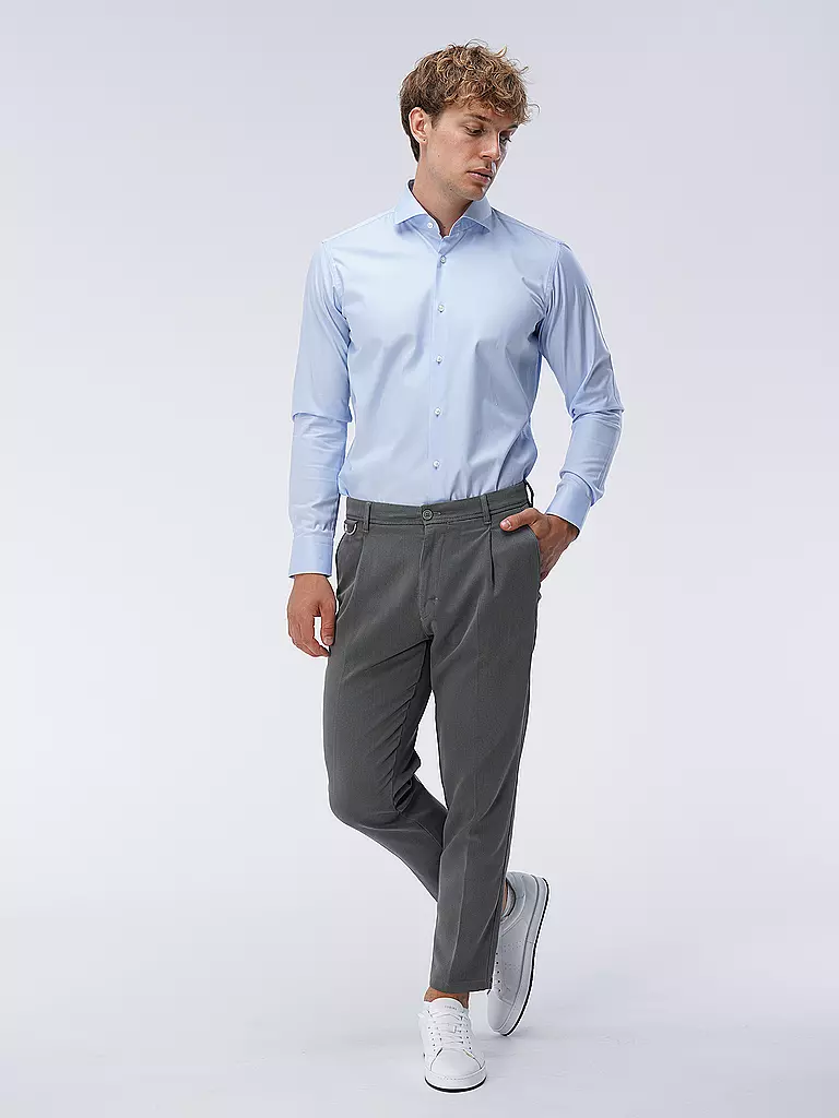 BOSS | Chemise coupe droite GORDON | Bleu