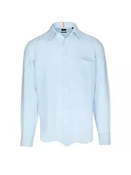 BOSS | Leinenhemd Regular Fit RELEGANT | Bleu clair