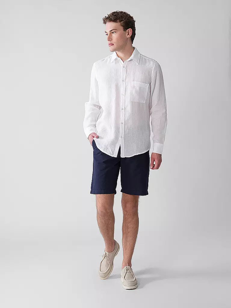 BOSS | Chemise en lin coupe droite RELEGANT | Blanc