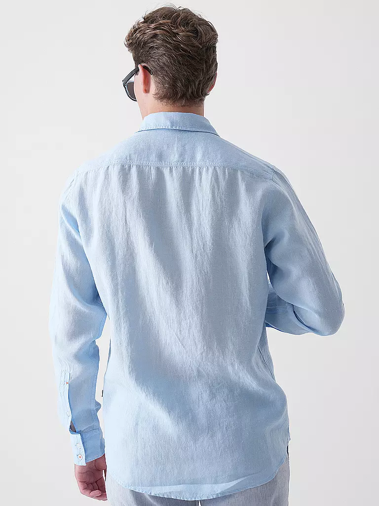 BOSS | Chemise en lin coupe droite RELEGANT | 