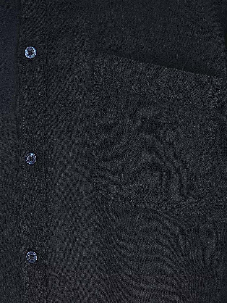 BOSS | Chemise en lin coupe Regular RELEGANT | Bleu