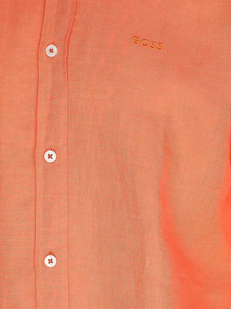 BOSS | Chemise en lin coupe slim H-ROAN | 