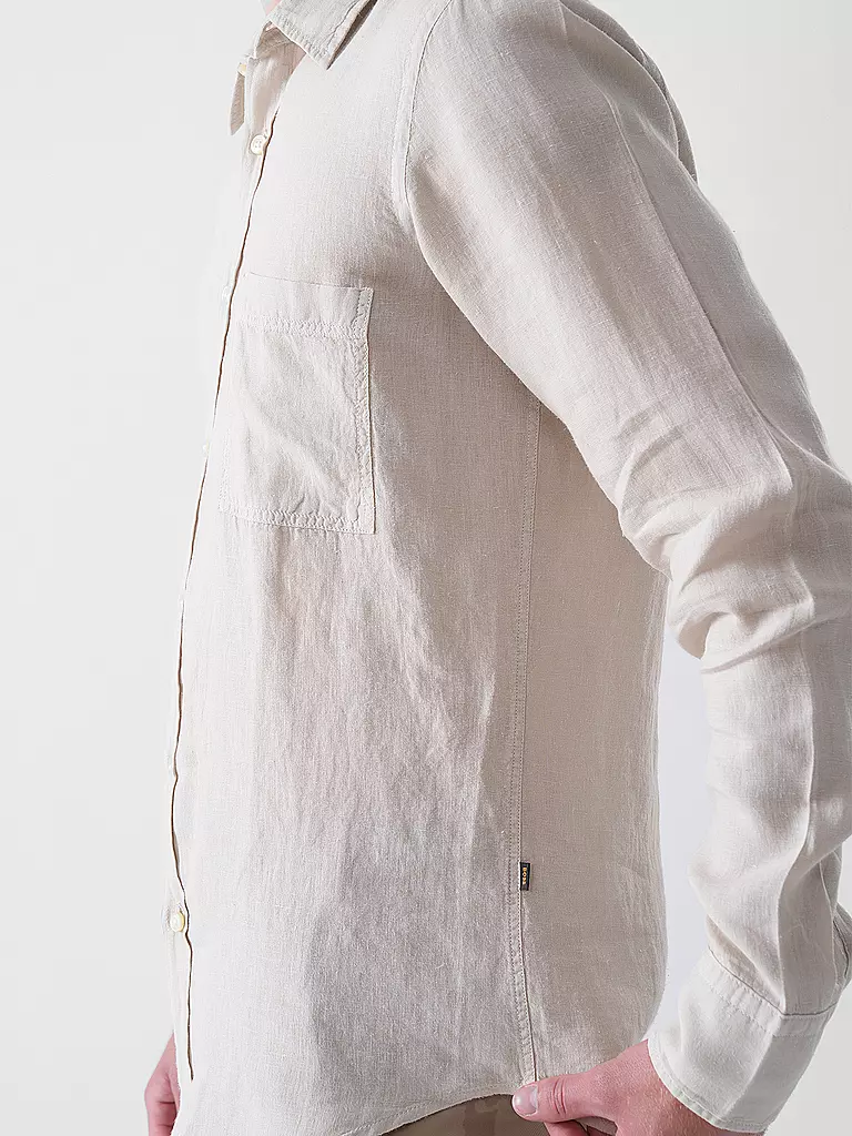 BOSS | Chemise en lin Regular Fit RELEGANT | 